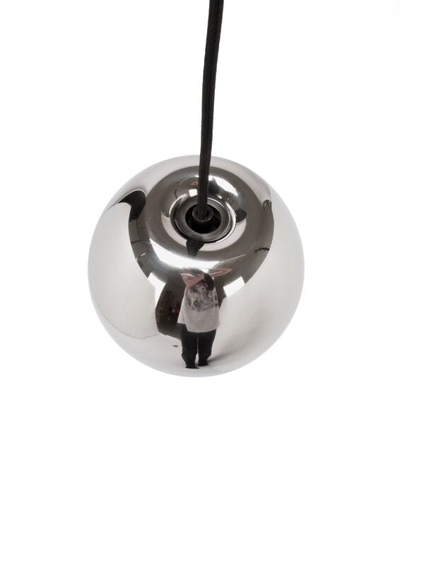 Lampade a sospensione, Lampada a sospensione Void Mini LED, acciaio inox, Argento