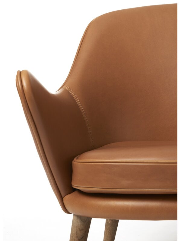 Armchairs & lounge chairs, Dwell armchair, cognac leather, Brown