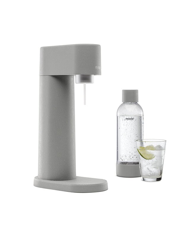 Soda makers, Woody sparkling water maker, grey, Gray