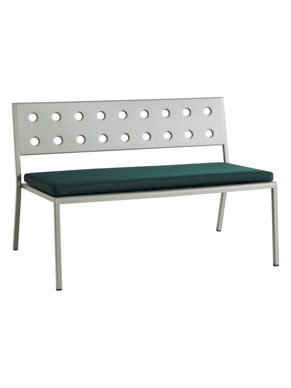 Outdoor benches, Balcony Lounge bench, 113,5 x 69 cm, desert green, Green