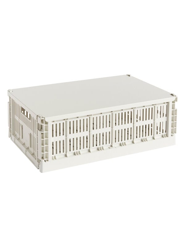 Storage containers, Colour Crate lid, L, off-white, White