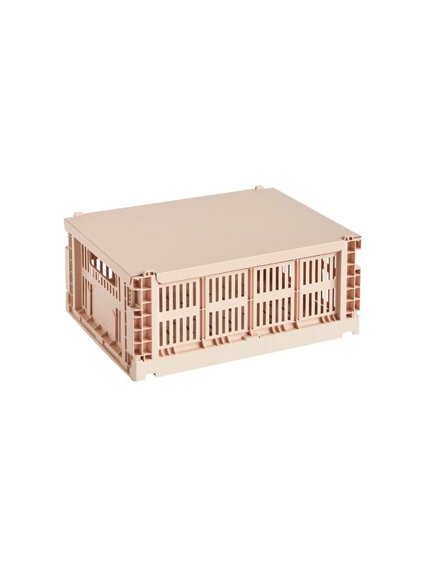 Storage containers, Colour Crate lid, M, powder, Beige