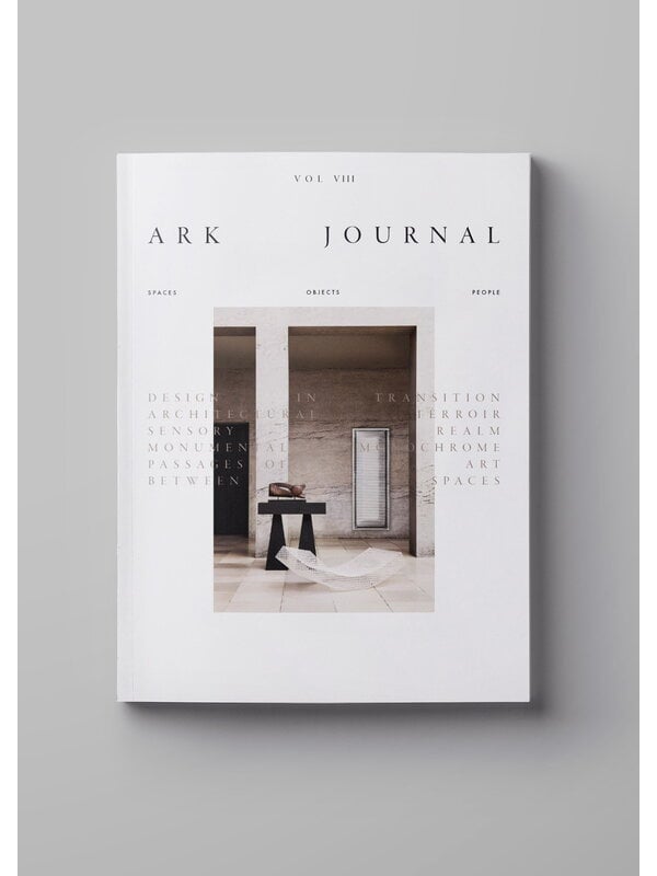 Design & interiors, Ark Journal Vol. VIII, cover 2, White