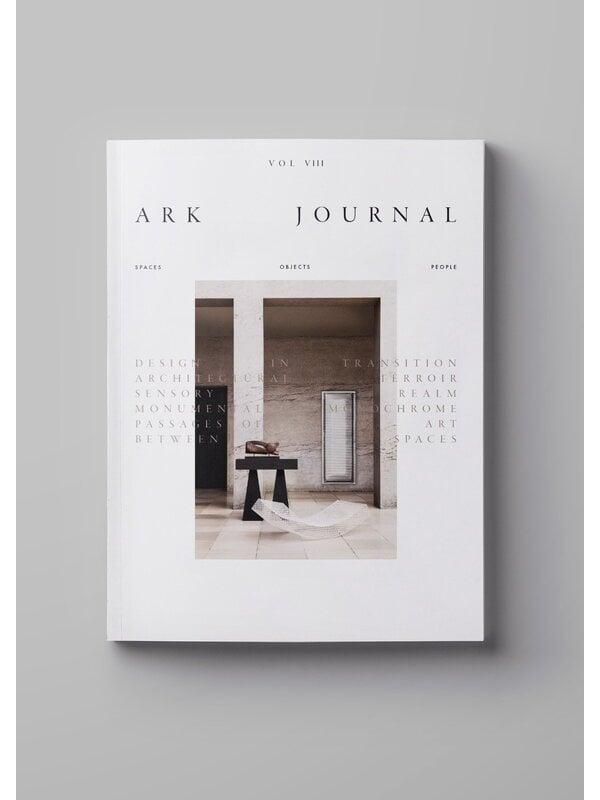 Design e arredamento, Ark Journal Vol. VIII, copertina 2, Bianco