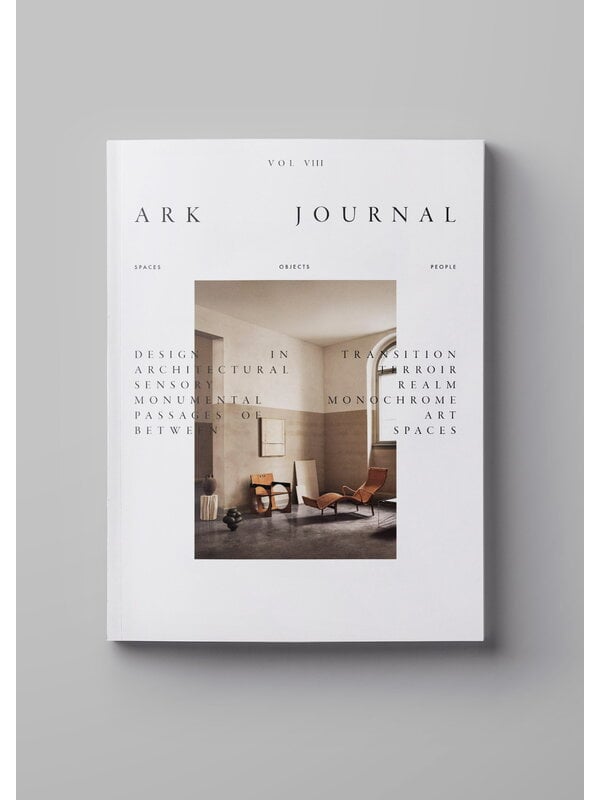 Design ja sisustus, Ark Journal Vol. VIII, kansi 3, Valkoinen