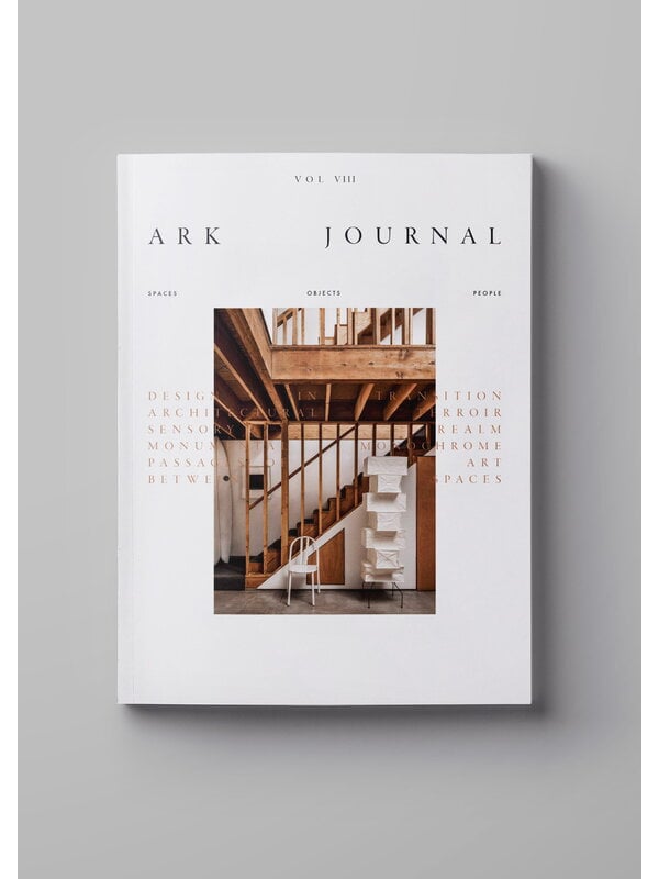 Design e arredamento, Ark Journal Vol. VIII, copertina 4, Bianco