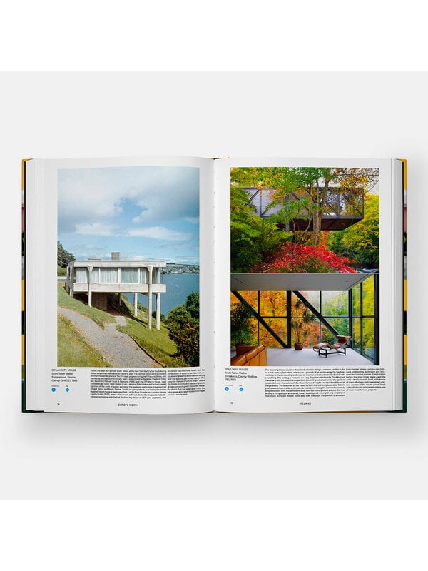 Architecture, Atlas of Mid-Century Modern Houses, Multicolour