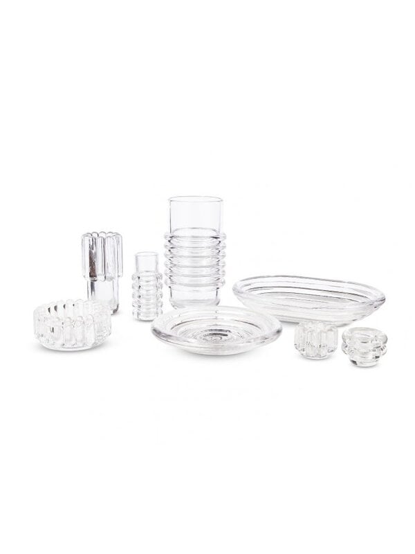 Vases, Press Stem vase, clear, Transparent