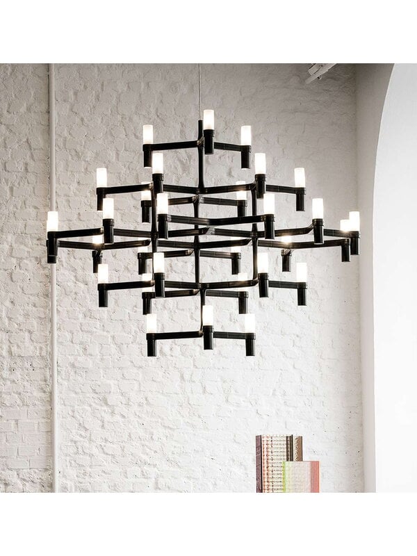 Pendant lamps, Crown Major pendant, matt black, Black