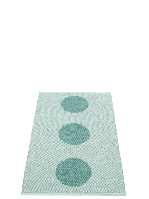 Tappeti in plastica, Tappeto Vera Pop, 70 x 120 cm, giada - turchese chiaro, Verde