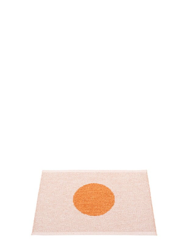 Tappeti in plastica, Tappeto Vera Pop, 70 x 50 cm, arancione pallido - rosa perla, Arancione