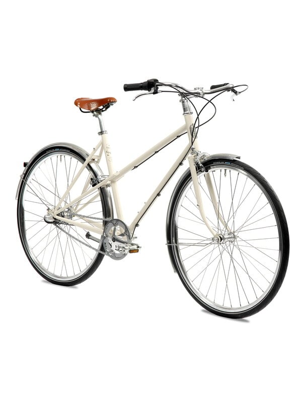 Pyöräily, Capri polkupyörä, M, helmenvalkoinen, Valkoinen