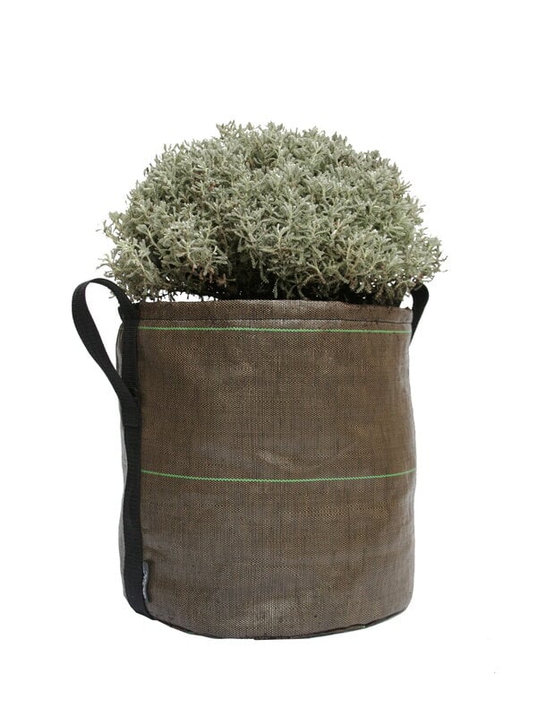 Outdoor planters & plant pots, Geotextile pot 10 L, geotextile, Gray