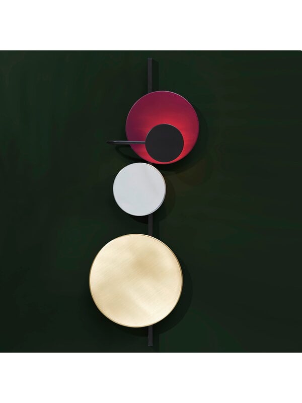 Wall lamps, Planet wall lamp, fig purple, Red