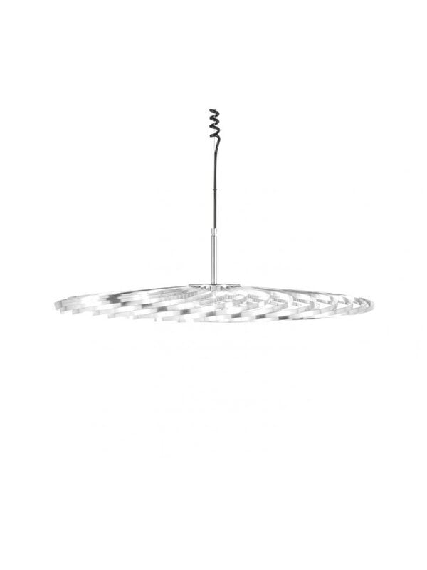 Pendant lamps, Spring LED pendant, small, silver, Silver