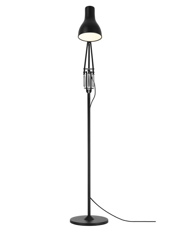 Floor lamps, Type 75 floor lamp, jet black, Black