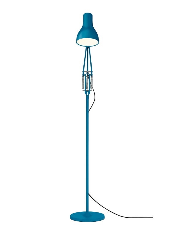 Lampade da terra, Lampada da terra Type 75, Margaret Howell Edition, saxon blue, Blu