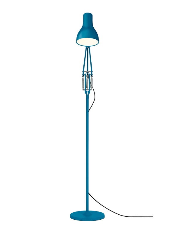 Lampadaires, Lampadaire Type 75, édition Margaret Howell, saxon blue, Bleu