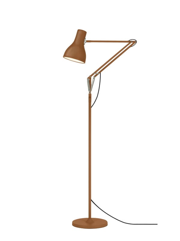 Floor lamps, Type 75 floor lamp, Margaret Howell Edition, sienna, Orange
