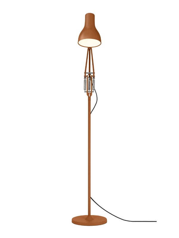 Floor lamps, Type 75 floor lamp, Margaret Howell Edition, sienna, Orange