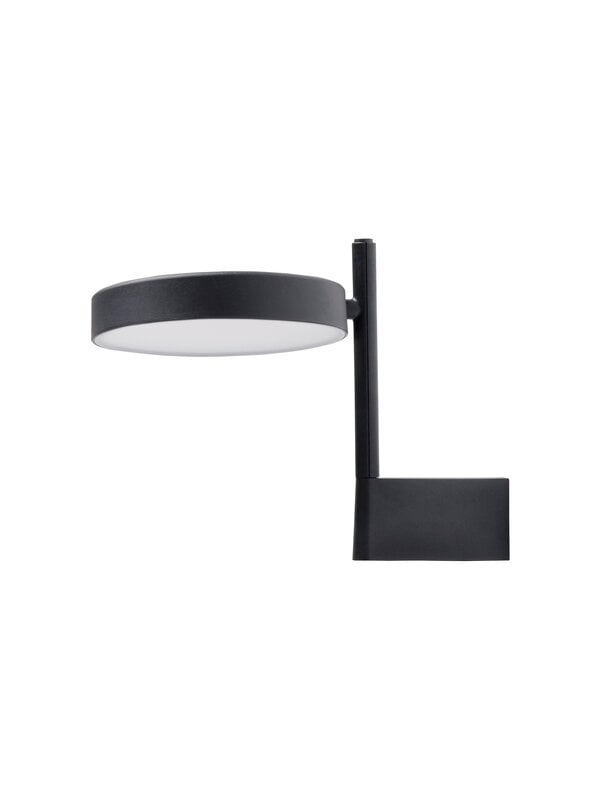 Wall lamps, w182 Pastille br1 wall lamp, graphite black, Black
