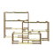 Adea The Botanic Shelf, natural oak - brass