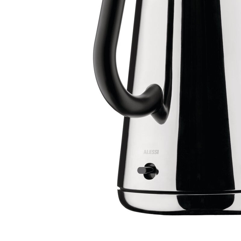 Alessi Toru vattenkokare, 0,8 l, rostfritt stål - svart, extrabild