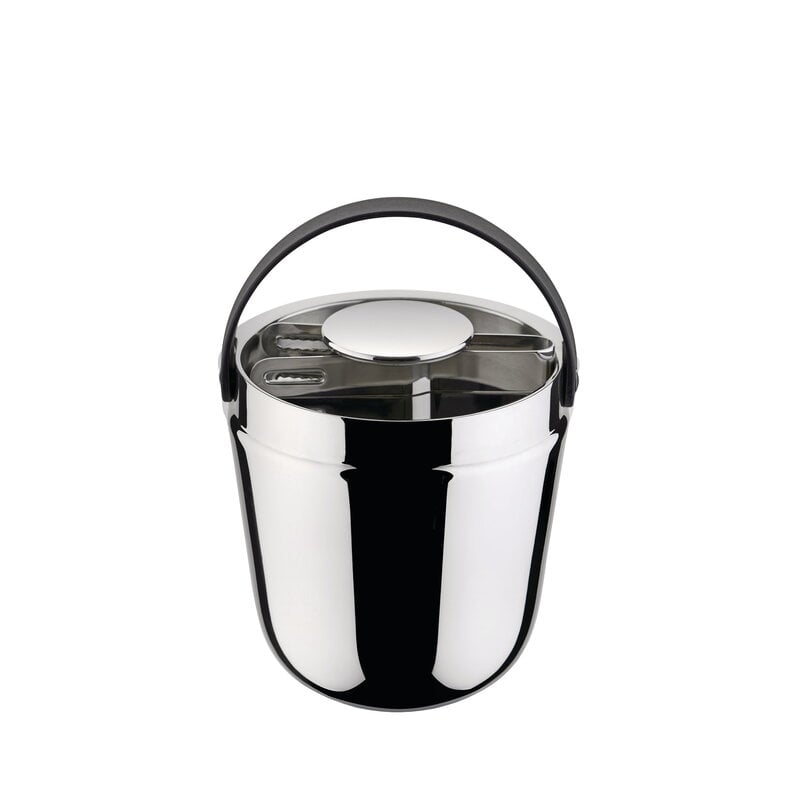 Alessi The Tending Box - cubitera y pinzas, acero inoxidable, imagen extra
