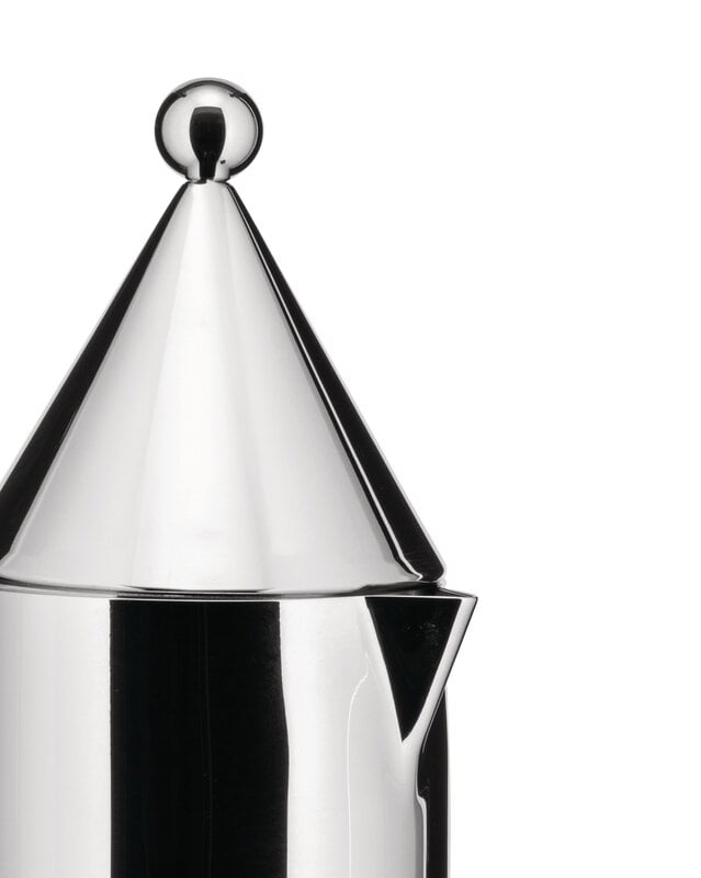 Alessi La Conica espresso coffee maker, 3 cups, steel, extra image