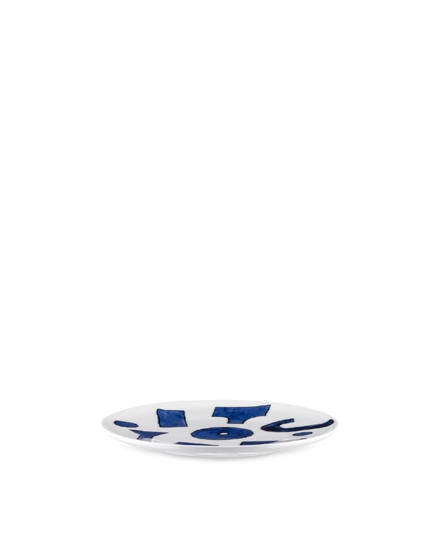 Alessi Itsumo - Yunoki astiasetti, 12 kpl, valkoinen - sininen, tuotteen lisäkuva