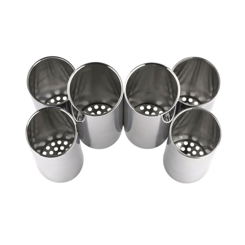 Alessi Range Canale, support à couverts, acier inoxydable, image extra
