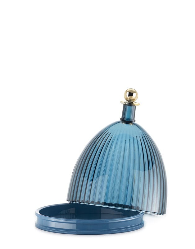 Kartell La Coupole serving dish, sky blue - blue, extra image