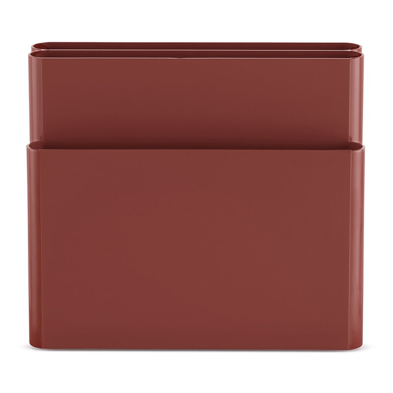 Kartell Magazine Rack, burgundy, view 4