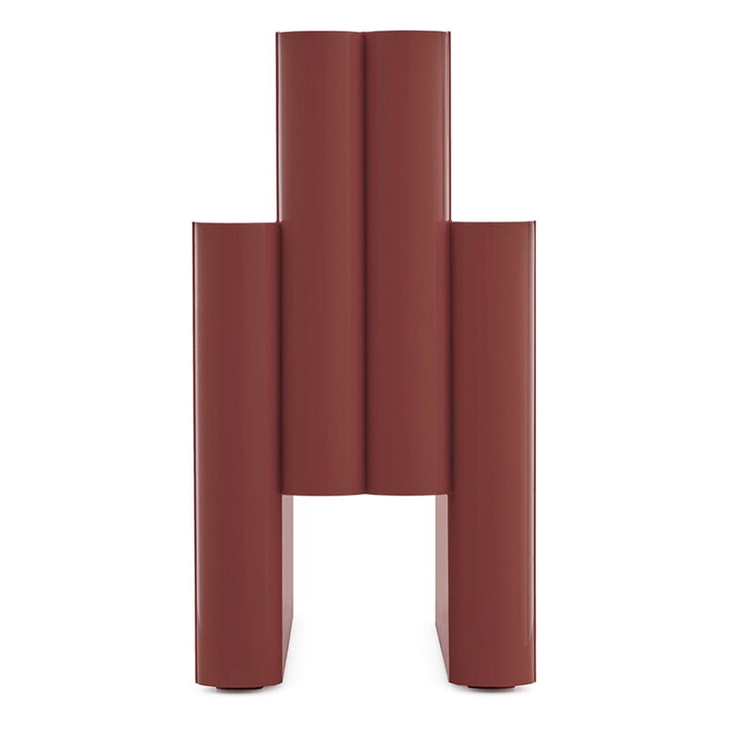 Kartell Magazine Rack, burgundy, view 3