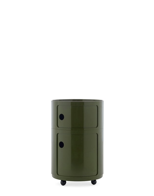 Kartell Componibili Big storage unit, 2 modules, green, extra image