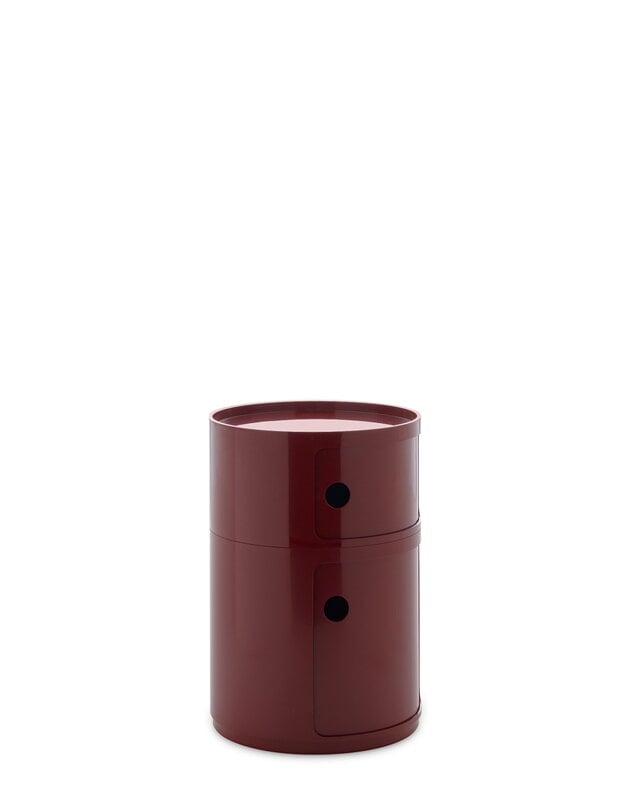 Kartell Componibili Big unité de rangement, 2 modules, bordeaux, image extra
