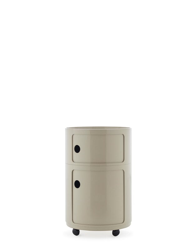 Kartell Componibili Big unidad de almacenamiento, 2 módulos, topo, imagen extra