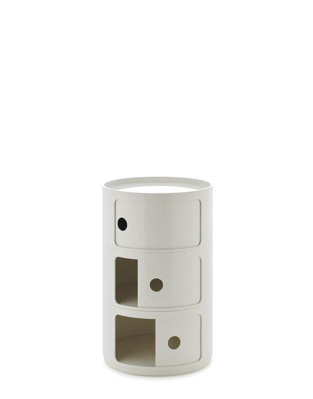 Kartell Componibili Big storage unit, 3 modules, white, extra image