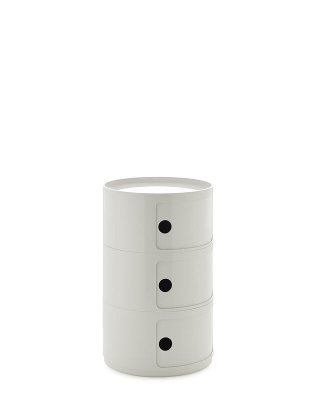 Kartell Componibili Big storage unit, 3 modules, white, extra image