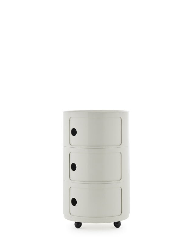 Kartell Componibili Big storage unit, 3 modules, white, extra image