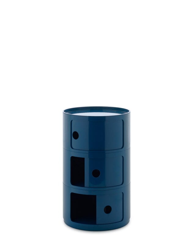 Kartell Componibili Big storage unit, 3 modules, blue, extra image