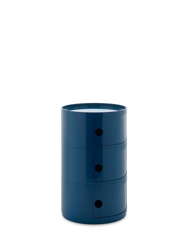 Kartell Componibili Big storage unit, 3 modules, blue, extra image