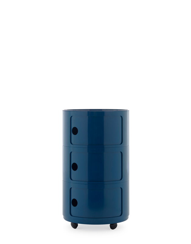 Kartell Componibili Big storage unit, 3 modules, blue, extra image