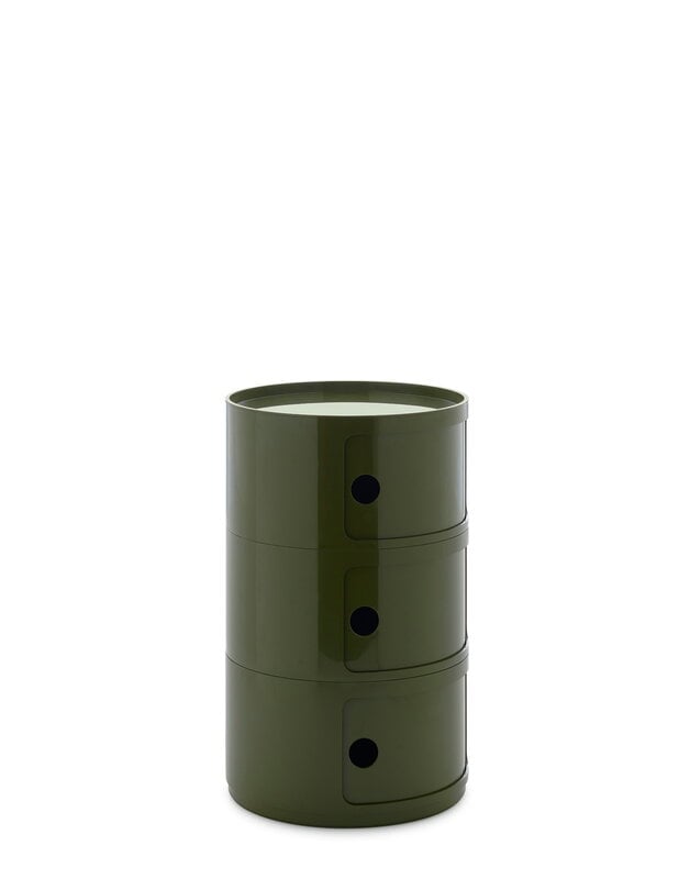 Kartell Componibili Big storage unit, 3 modules, green, extra image