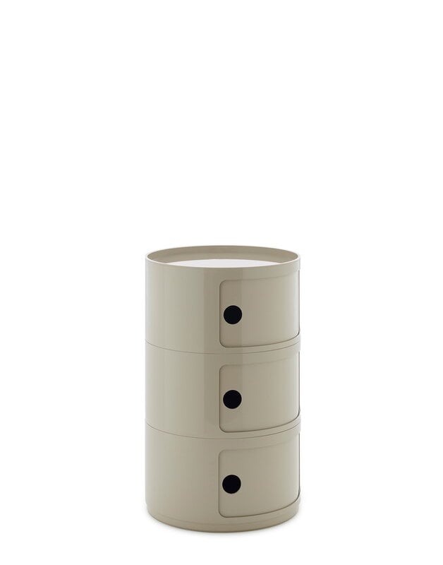 Kartell Componibili Big storage unit, 3 modules, taupe, extra image