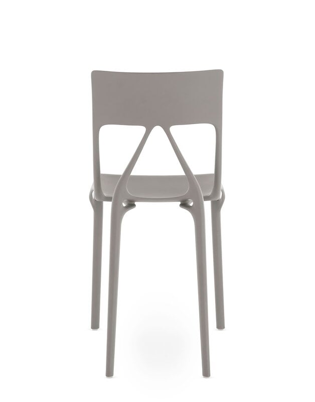 Kartell A.I. Lite Stuhl, grau, extrabild