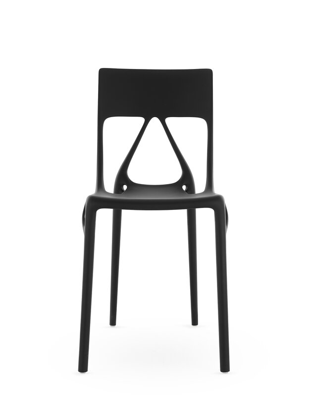 Kartell A.I. Lite chair, black, extra image