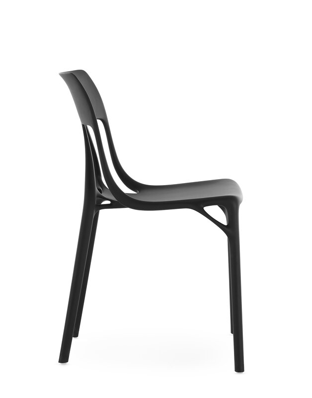 Kartell A.I. Lite chair, black, extra image