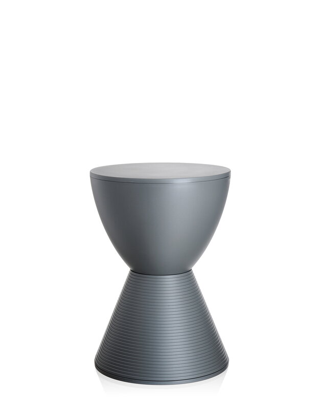 Kartell Prince Aha stool, pigeon grey, extra image