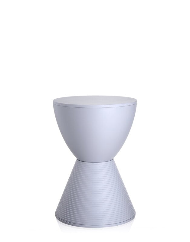Kartell Prince Aha stool, lavender grey, extra image